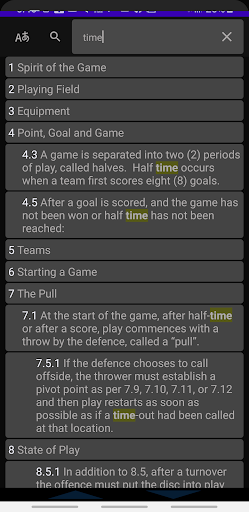 Ultimate Rule Book Screen 2
