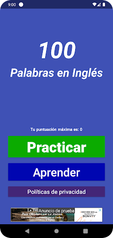 Aprende 100 Palabras en Inglésのおすすめ画像1