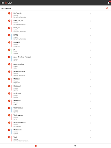 Android application Facilisight screenshort