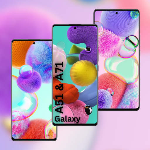 Galaxy A51 & A71 Wallpapers logo
