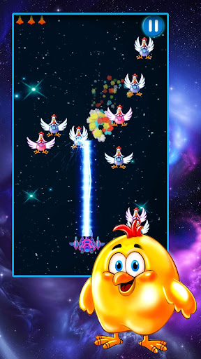 Télécharger Chicken Shooter: Galaxy Attack APK MOD (Astuce) screenshots 5