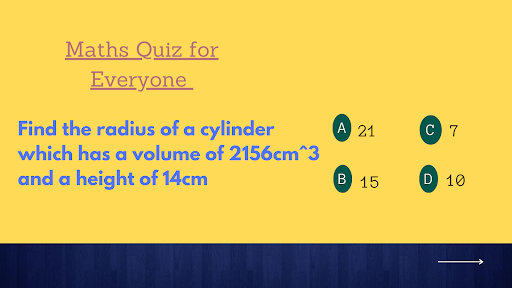 Android application Maths Quiz for Everyone screenshort