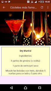 Mi Bar en casa. Cocteles  APK screenshots 5