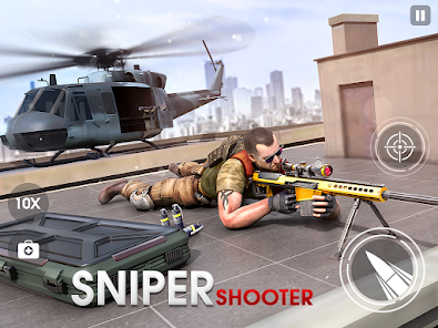 Imágen 8 Fps Sniper Gun Shooter Games android