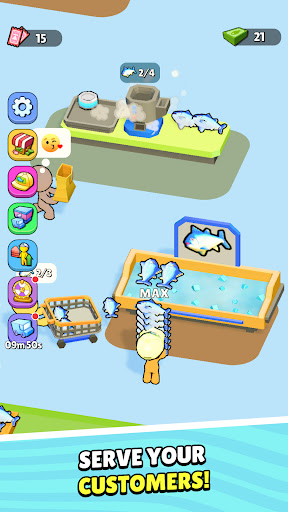 My Fish Mart: Idle Tycoon Game Screen 2