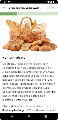 Unbeschwert essen Screen 2