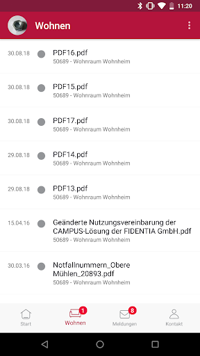 Kundenportal Joseph-Stiftung Screen 3