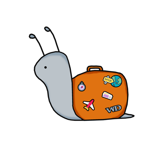Worldust - Interactive travel logo