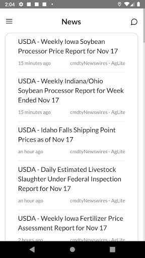 Screenshot of Heritage Grain Cooperative