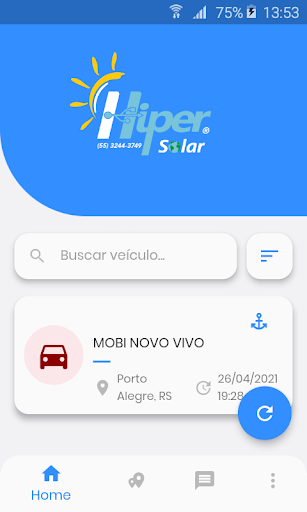 Android application Hiper Busca screenshort