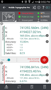 Mobile Topographer Pro APK (مدفوع / مفتوح بالكامل) 4