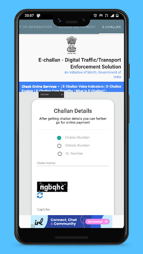 Check Post Tax/ Information Screen 3