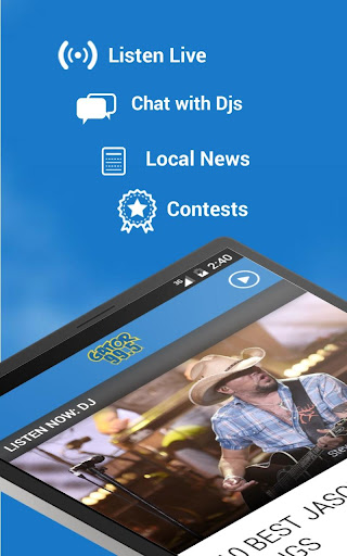 Screenshot of Gator 99.5 (KNGT)