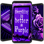 Cover Image of Herunterladen Cute Purple Wallpaper HD  APK