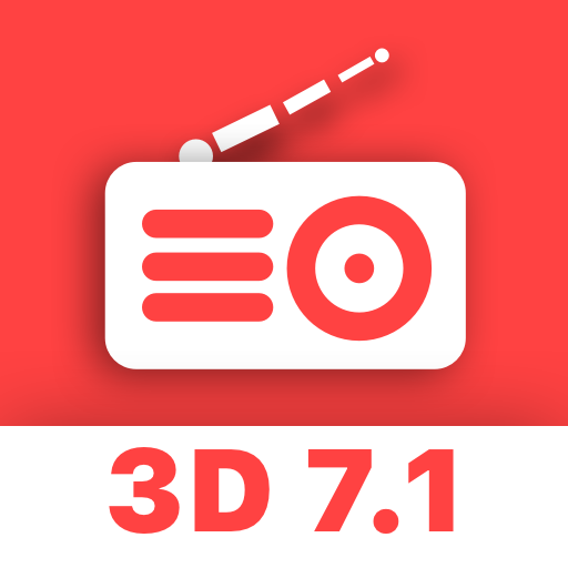 3D 7.1 RadioPlayer + Recording Logo