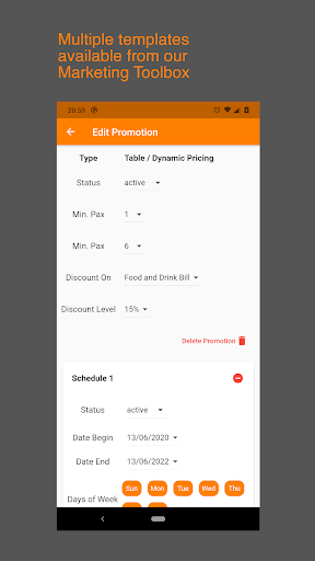 Restaurant Hub NZ for Merchant Screen 2