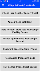 All Apple Reset Code Guide