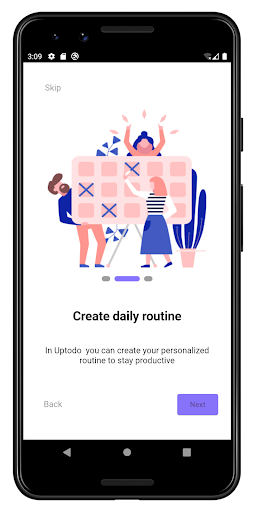 UpTodo Screen 3
