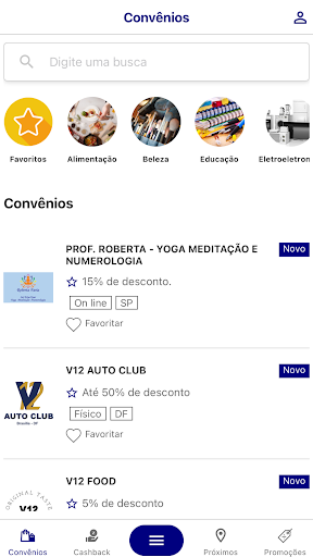 Benefícios Sindifisco Screen 2