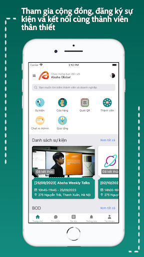 Android application Abaha screenshort