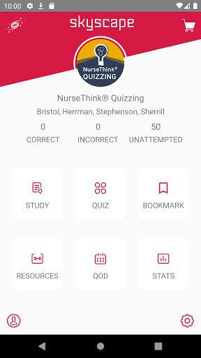 NurseThink® NCLEX Quizzing Screenshot 1 - AppWisp.com