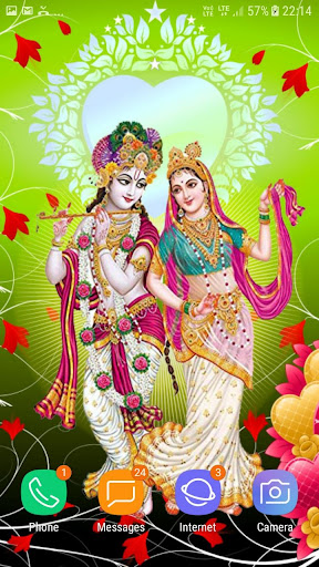 Sri Krishna Live Wallpaper Screen 2