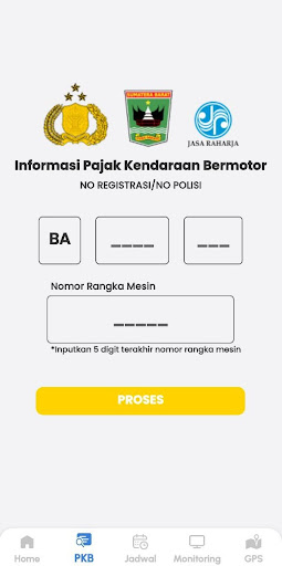 E-Samsat Sumbar Screen 2