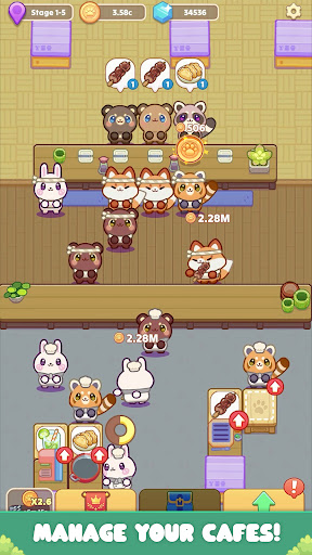Cozy Cafe: Animal Restaurant androidhappy screenshots 1