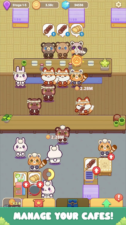 Cozy Cafe: Animal Restaurant - 1.17.1 - (Android)