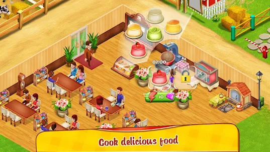 Cafe Farm Simulator - Restaurant Management Game