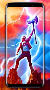 Captura de Pantalla 3 Thor thunder Wallpaper HD android