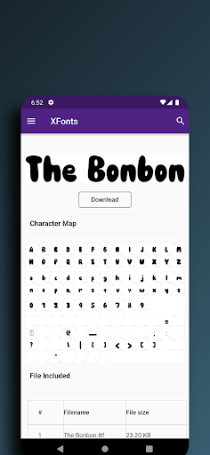 XFonts - Creative Fonts Screen 3