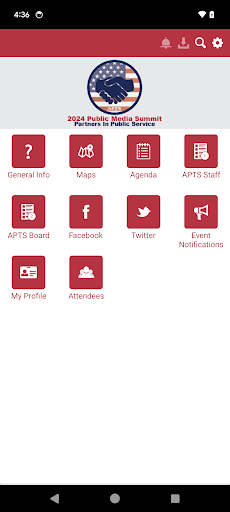 APTS Events Screen 2