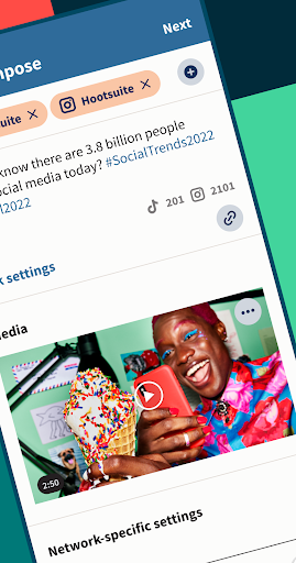 تطبيق Hootsuite: Schedule Posts برو2
