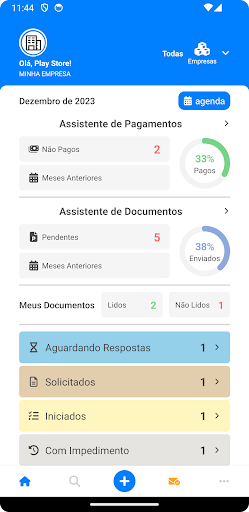 Android application Hiper Contábil screenshort
