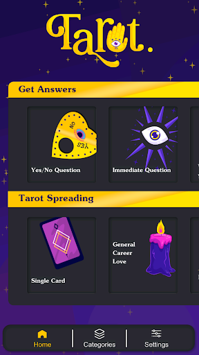 Android application Tarot Reading 2023 screenshort