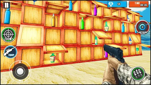 Bottle Shooter 3D Sniper: Jogos Online Grátis de Tiro em Garrafa