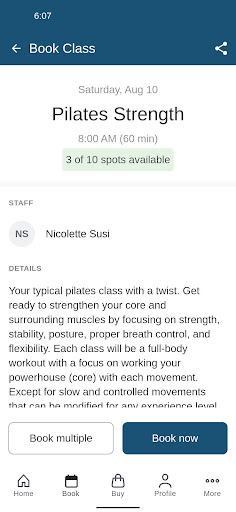 Pod Spa & Wellness Screen 3