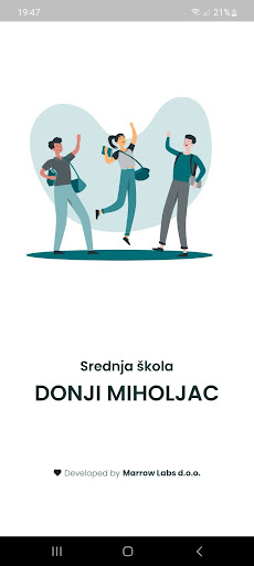 Android application Srednja škola Donji Miholjac screenshort