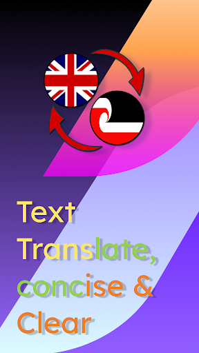Android application English Maori Translate screenshort