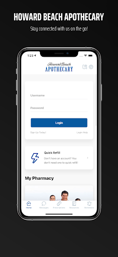 Android application Howard Beach Apothecary screenshort