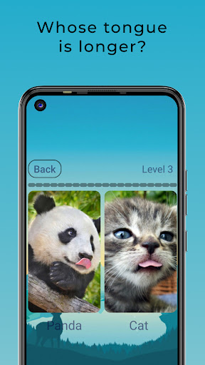Android application Quiz screenshort