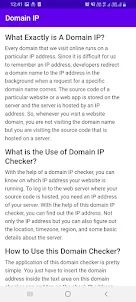 Check Domain IP Address
