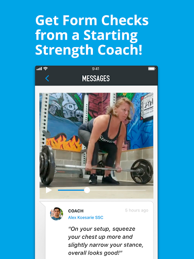 Screenshot of Starting Strength Official