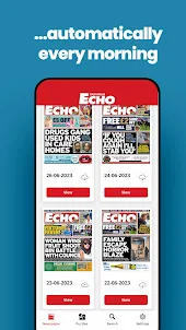 South Wales Echo Newspaper