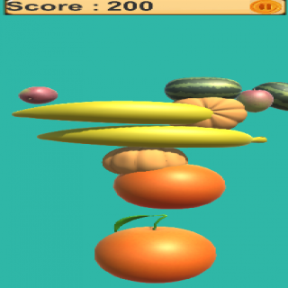 Android application Fruit pop screenshort