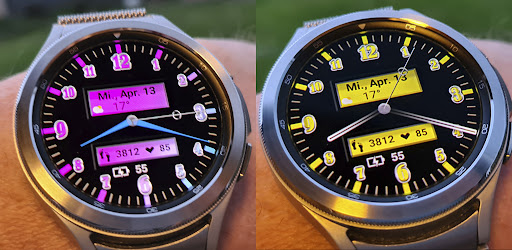 TSD34 Watch Face for Wear OS Screen 3