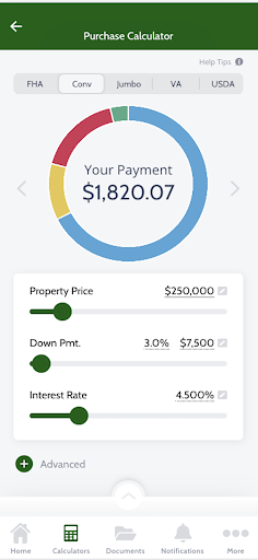 Arch Mortgage Screen 2