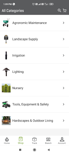 Screenshot of SiteOne Landscape Supply