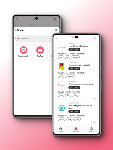 RemotoList: Trabajo remoto Screen 3